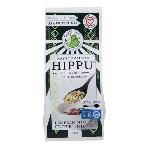 Hippu hiutale, valmis syötäväksi 350g